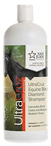 UltraCruz Equine Black Diamond Champú® para Caballos, 32 onzas