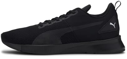 PUMA Unisex Adult Flyer Runner Laufschuhe, Schwarz Black-High Risk Red, 44 EU