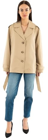 ONLY Trench femminile ONLLINE Trench, humus, S