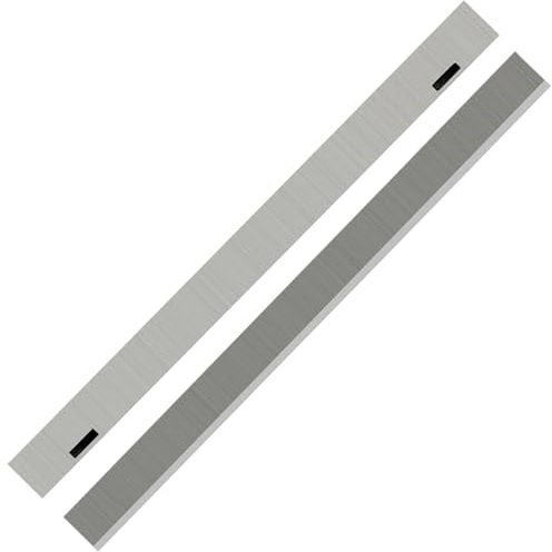 260×21×3mm HSS Planer Blades 2-Pack, Replacement Knives for Thicknesser Planer & Jointer