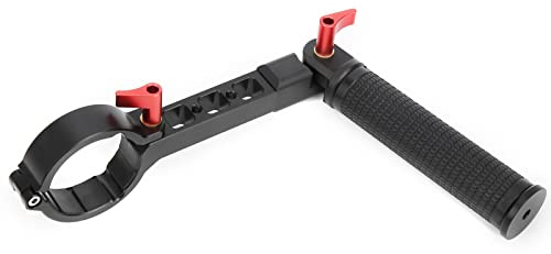 EMUKOEP Accesorio de Agarre de de Eslinga de ángulo Ajustable Duradero para Crane 2, Anillo Fijo Integrado de Goma, Diseño Antideslizante, Fácil de Transportar, Negro, 1 X de Eslinga (Negra)