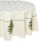 Spode – Tischdecke, Küchenzubehör, Urlaubsdekoration (Spode Weihnachtsbaum-Kollektion, 177,8 cm rund)