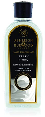 ASHLEIGH & BURWOOD | Lampenduft für Duftlampe | Frische Bettwäsche Duft | Zarter Duft Raumduft | Brenndauer 5 Stunden |Geruchsneutralisierer | 500ml