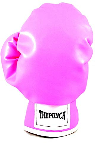 Headcover: BOXHANDSCHUH | Golf-Schlägerhaube - Headcover | passend für alle Driver | 3 Farben (pink)