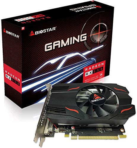 Biostar AMD Radeon RX 550 D5 4GB Graphics Card VA5515RF41