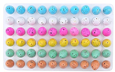 Huevos de Dinosaurio para Niños, 60 Piezas, 3 x 2 cm, Material EVA, Juguete Educativo