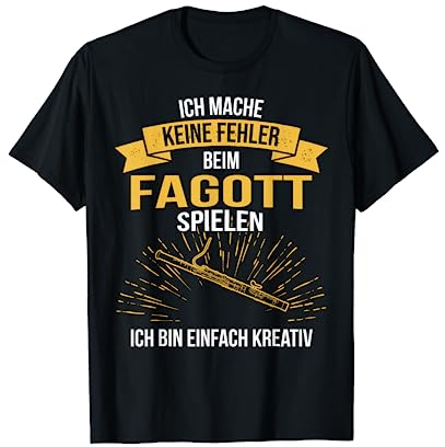 Fagottist Fagott T-Shirt