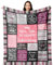 Yesbird Geburtstagsgeschenk für Frauen, Geburtstagsgeschenk für Mama, Mädchen, Frau, Freundin, Schwester, Freundin, Kollegin, Lustige Geschenk Geburtstag, Happy Birthday Deko Decke 150x130CM