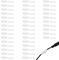 YIZWINS 40 Pièces Etiquette Cable Attaches Isolées Ignifuges Marqueurs De Câble,10 MM Étanche à L'humidité en Nylon Attache Cable Porte Etiquette pour Le Marquage et La Classification Tous de Câble
