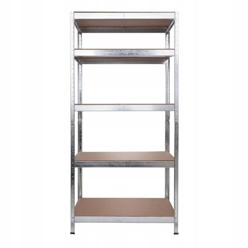 SMART REGALY - Étagère en métal - Étagère large - Nombre d'étagères : 5-180 x 60 x 50 cm - Capacité de charge des étagères : 175 kg - Étagères - Étagère de rangement