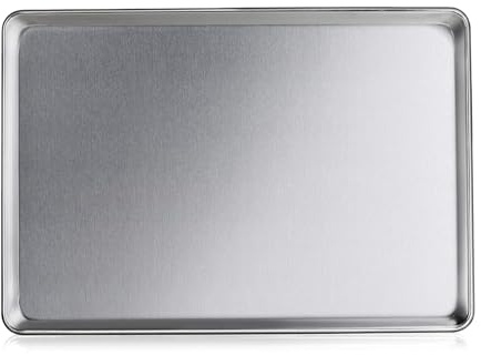 New Star Foodservice Heavy Duty 16-Gauge Aluminum Sheet Pan (Pack of 12 18 x 26 x 1)