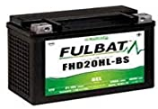 FULBAT – Batteria moto YHD20HL-BS impermeabile al gel 12 V/20 Ah, compatibile con Harley Davidson
