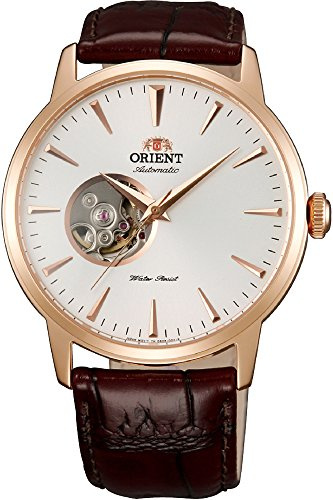 Orient Unisex ErwachseneArmbanduhr Analog Automatik Leder FAG02002W0