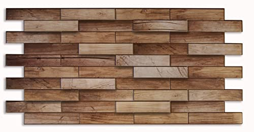 Grace Baltic - Panneaux muraux 3D pour la décoration murale intérieure Panneaux en PVC fins et élastiques non adhésifs Décoration murale intérieure Tatouages muraux Matériau 3D PVC (14 pièces/6,58