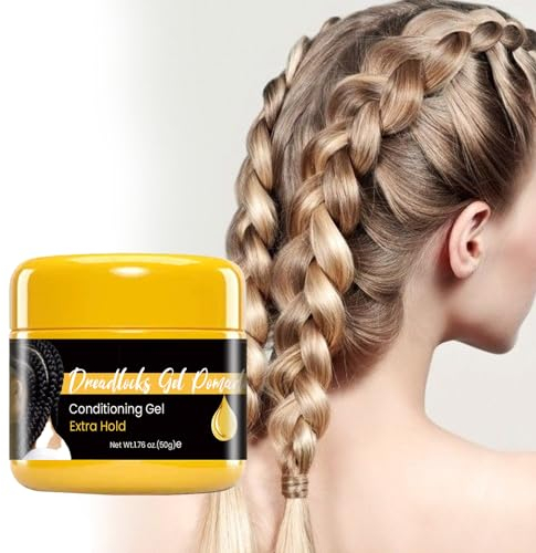 Cire Coiffante Pour Tresses, Gel Coiffant Pour Dreadlocks, Cire Coiffante Hydratante Longue Durée, Gel De Brillance Naturelle, Cire Capillaire Pour Hommes Et Femmes