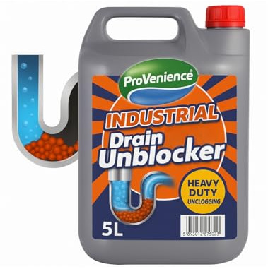 5 Litre Heavy Duty Drain & Sink Unblocker (5 Litre Single Pack)