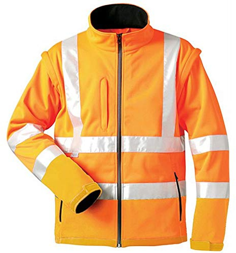 Elysee Herren Warnschutzsoftshell Jacke Orange XL