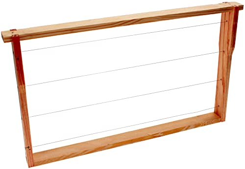 Germerott Bienentechnik 44 Stück Deutsch Normal Maß Rahmen mit Hoffmann Seiten 4-Fach waagerecht verdrahtet