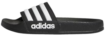 adidas Mixte enfant ADILETTE SHOWER SLIDES, Core Black / Cloud White / Core Black, 33 EU