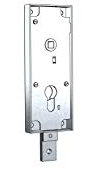 Cerradura para basculante/garaje sin cilindro entre ejes 60 mm