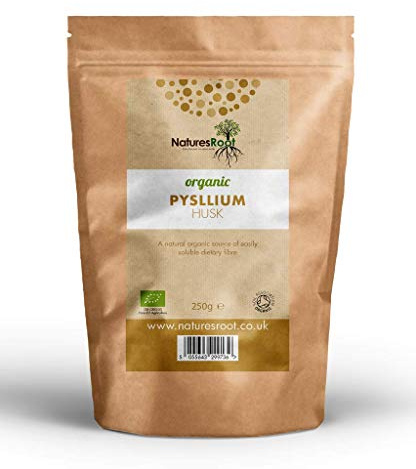 Nature's Root - Ciotola per semi di psillio biologico, 1 kg, a basso contenuto di carboidrati, ricca di fibre, senza additivi, vegana