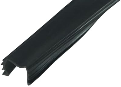 WRS Weather Stripping Glazing Channel for 1/2 Glass - 50ft Roll