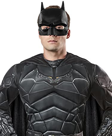 Rubies Demi-masque DC Batman pour homme, comme indiqué, taille unique
