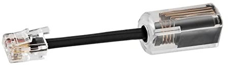 Diarypiece Câble de téléphone portable RJ9 4P4C RJ11 Forlandline Téléphone