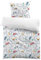 MUSOLEI Kinderbettwäsche 135x200 Jungen Autos Bettwäsche Kinder Fahrzeug Bagger Polizei Feuerwehr 3D-Druck Mikrofaser Bettbezug 135x200 und 1 Kissenbezug 80x80 Bettwäsche-Set für Einzelbett, Autos01