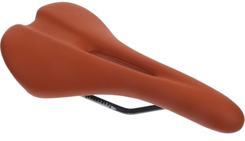 PAMINGONO Selle de Vélo Creuse Imperméable pour Homme Coussin Rembourré Confortable pour Vélo de Route et VTT Siège Stable et Résistant Aux Intempéries