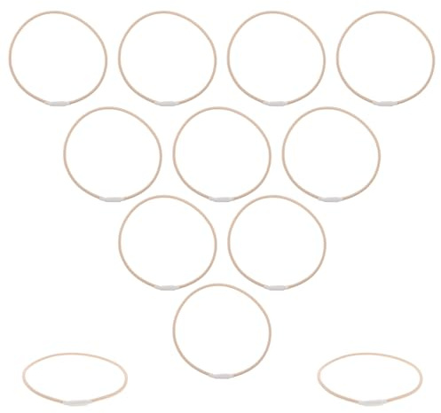 GLEAVI 12pezzi Elastici Antiurto per Microfono Anelli di Gomma Antiurto per Supporto Assorbimento Vibrazioni Elastici di Ricambio per Microfoni Condensatore