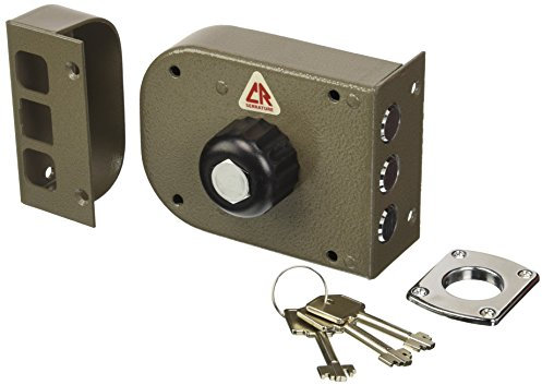 Cr Serrature 1600 Serratura da Applicare senza Scrocco, Entrata Destra, 60 mm