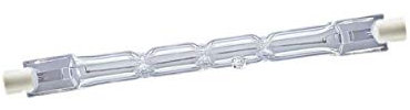 LAMPADA ALOGENA LINEARE R7S 118mm 80W = 100W BASSO CONSUMO