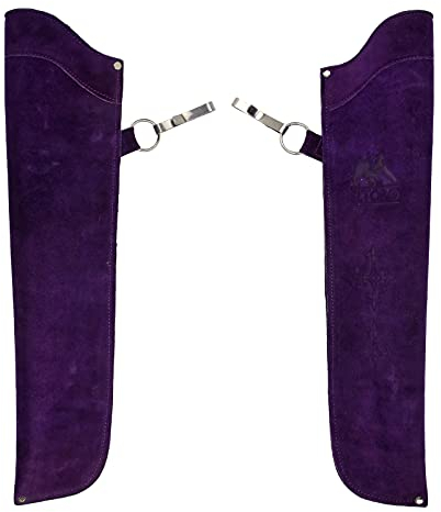 elToro Wild Colorz Side - Seitenköcher, aus hochwertigem robusten Wildleder, mit Gürtelclip, Top Zubehör für Pfeil und Bogen (Violett)