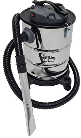 Cleveland Iron Works 6.5 Gallon Ash Vacuum Cleaner Stainless Steel