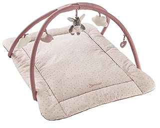 Sterntaler Baby lekbåge, design av åsnan Emmi Girl Flora Rosa