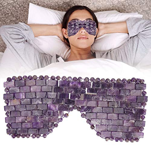 Maschera Rinfrescante in Pietra di Giada per Occhi, Massaggiatore per Trattamento Freddo con Comfort nel Sonno