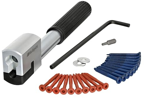 Multipick Power Pull Kracker [inkl. Zugschrauben] Schließzylinder Werkzeug - Knackrohr für Profilzylinder - Schließzylinder Werkzeug - Zylinder Zieher & Türöffnungswerkzeug - Öffnungswerkzeug