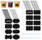 160PCS Tafeletiketten Selbstklebend, Gewürzetiketten Klebeetiketten, Aufkleber zum Beschriften, Gewürzaufkleber Flaschenetiketten, Beschriftungsetiketten Wiederverwendbare Sticker für Gewürzgläser