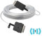 One Connect VG-SOCR15/ZA Kabel kompatibel mit Samsung QLED 4K The Frame TV, 15 m/49 Pi, Glasfaser für QN43/50/55/65/75/85LS03RAF/LS03BAF/LS03TAF/LS03DAF