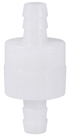 Rückschlagventil, 8-mm-Kunststoff-Inline-Rückschlagventil Heizöl Wasser Gas Luft Einwegig Rücklauf Langlebig für Wasser Kraftstoff Flüssiggas