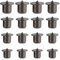 Point de Centrage,Outil de Positionnement Ténon,Marquage du Point Central en Bois 6 / 8 / 10 / 12mm,pour Menuiserie,Cuisine,Armoire 16 Pcs Tokaneit