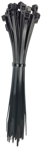 OutdoorFix, fascette stringicavo 150 x 3,5 mm, 50 pezzi, grigio antracite, resistente alle intemperie, ai raggi UV