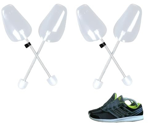 Spldsun 2 Pares de Hormas, Moldeadores de Zapatos, Camilla de Zapatos con Resorte Helicoidal de Metal, Ideal Para Viajes y Hogar