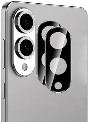 EKAM Lens Protector for Samsung Galaxy S25 Edge 5G 6.66-Inch, [2 Pack] 360°Protection Camera Lens Protector, Scratch Resistant, Case Friendy