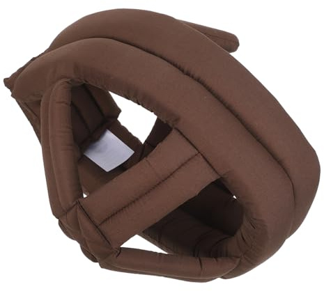 NUOBESTY Gorra Protectora Ajustable de Algodón Transpirable para Personas Mayores, Sombrero Protector Anticaídas Almohadilla Acolchada para Uso Diario en Casa y Exteriores