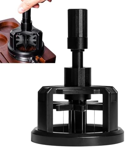 Espressofördelningsverktyg, kaffenålsfördelare, metall-tamper, | Espressodistributionsverktyg för portafilter kaffemjöl, kaffedistributör metalltamper | Verktyg