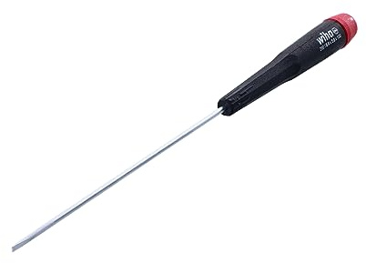 Wiha 26023 Slotted Screwdriver with Precision Handle, 2.0 x 100mm