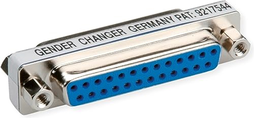 ROLINE Mini Gender Changer, 25-pin F - F cavo di interfaccia e adattatore