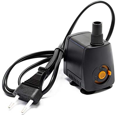 SunSun HJ-531 ECO Aquarium Pumpe 300 L/h 5 W kleine Aquariumpumpe 61x42x60 mm mit regulierbarem Durchfluss für Mini Aquarium